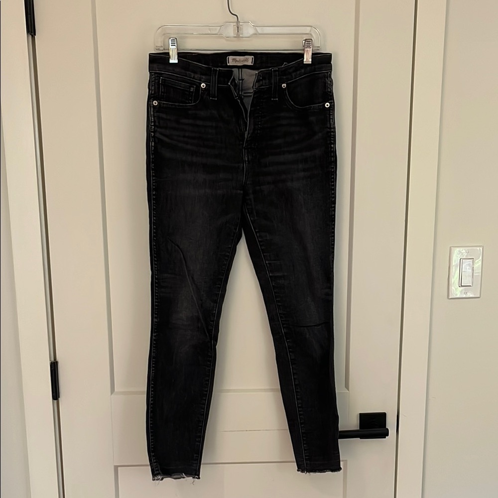 Madewell Black Skinny Jeans Modern Fit